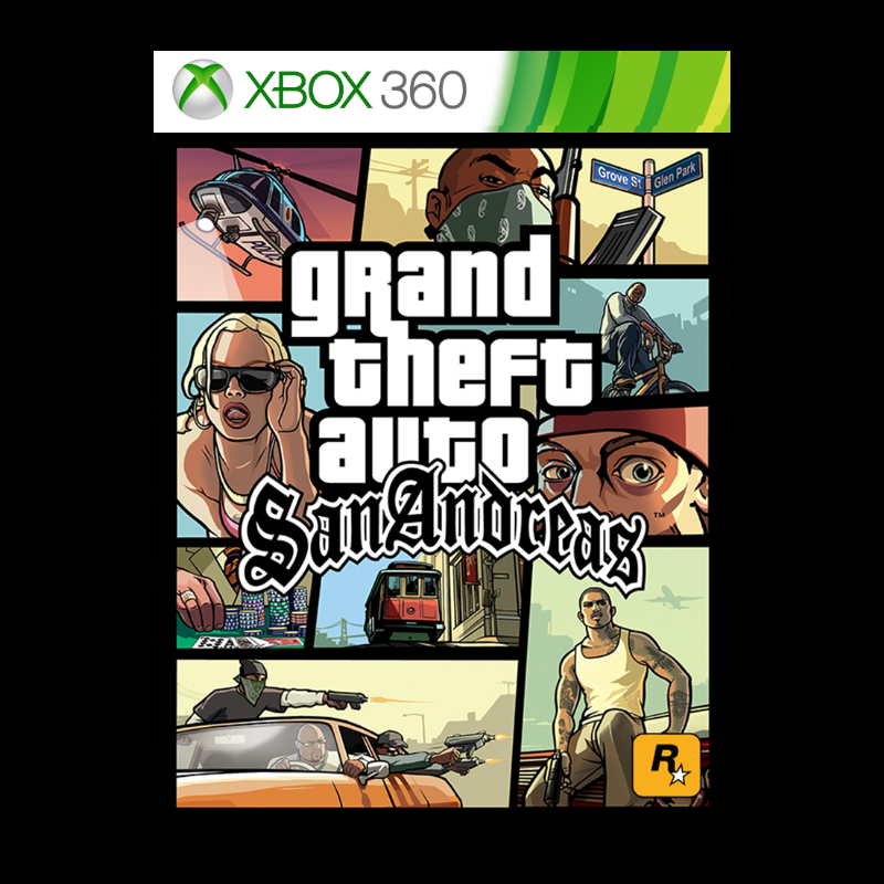 Grand Theft Auto: San Andreas Xbox 360/ Xbox One / Xbox Séries X/S - Interprise Games